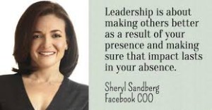 Sheryl Sandberg leadership quote