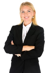 young business woman picture