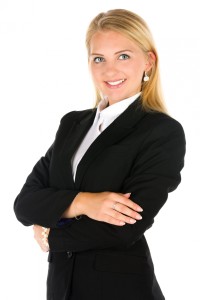 young business woman picture