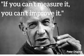Peter Drucker If you can't measure it